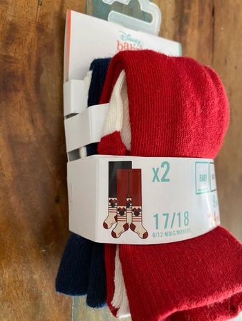Lot de deux collants neufs - Disney