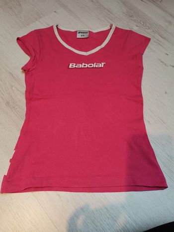 Tee shirt fille Babolat 8/10 ans