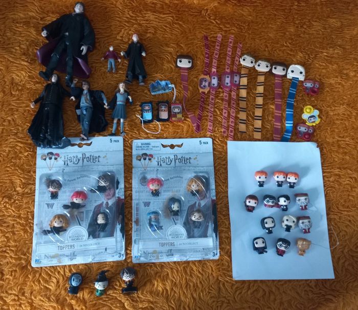 Gros lot objet et figurines Harry Potter