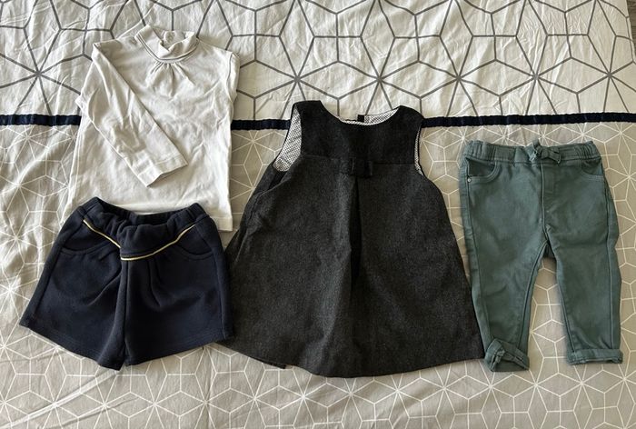 📦 Gros lot vêtements fille 18 mois (77/82 cm) – Marques variées - photo numéro 6