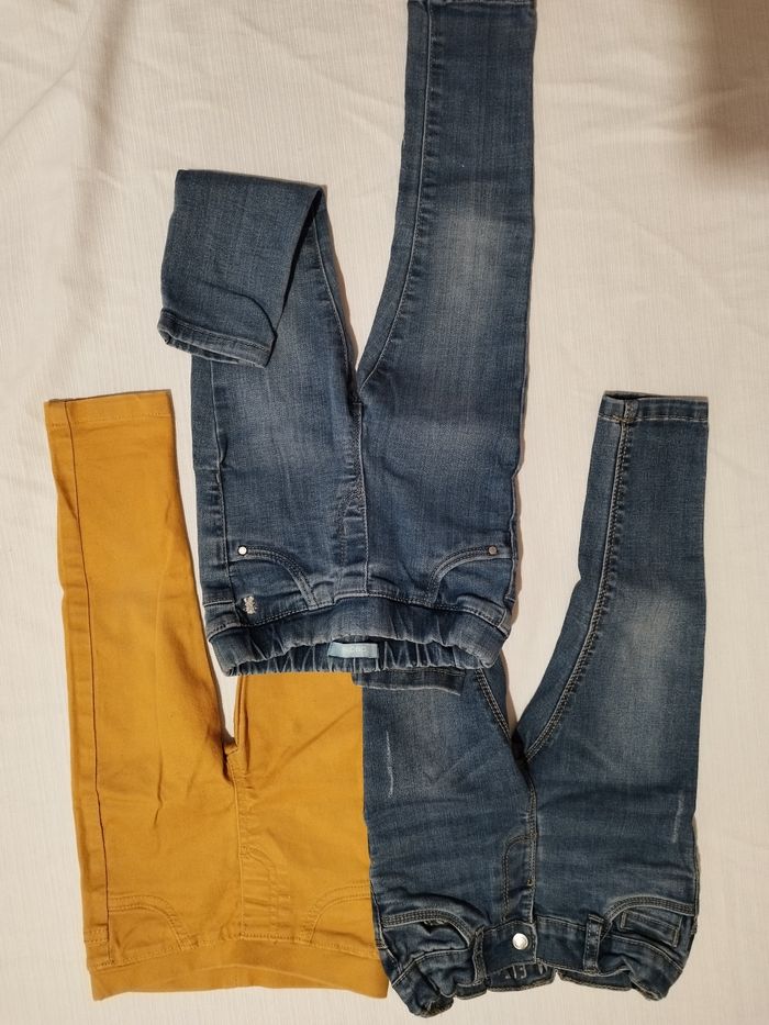 Lot vêtements fiile robes/pantalons - photo numéro 2