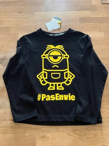 tee shirt manche longue minions