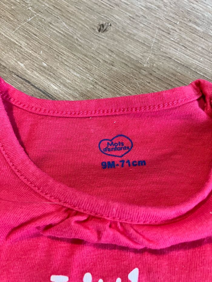 Lot t-shirts MC 9 mois - photo numéro 5