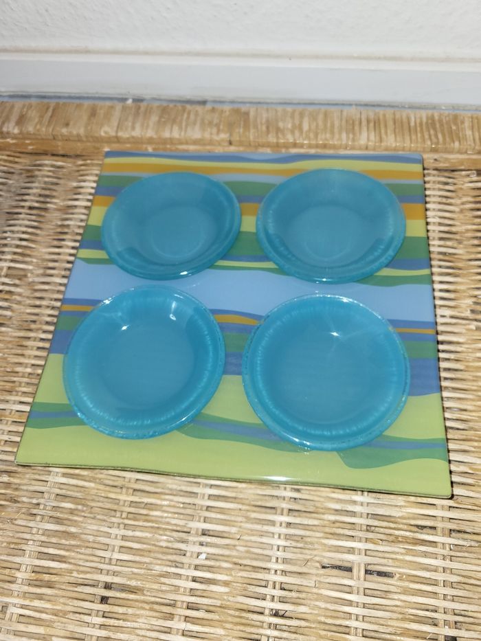 Lot de 2 plats à apéritif - photo numéro 2