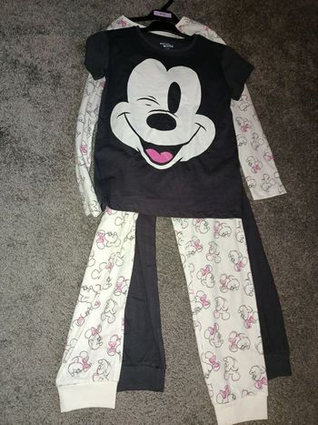 Lot pyjamas minnie1 manches longues