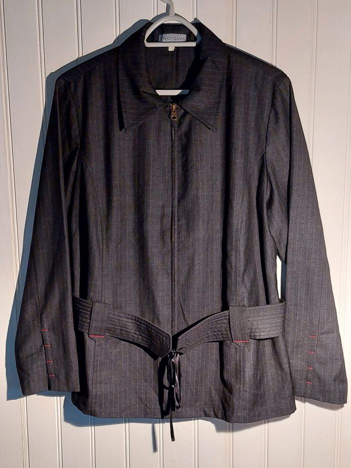 Veste Natalys avec ceinture