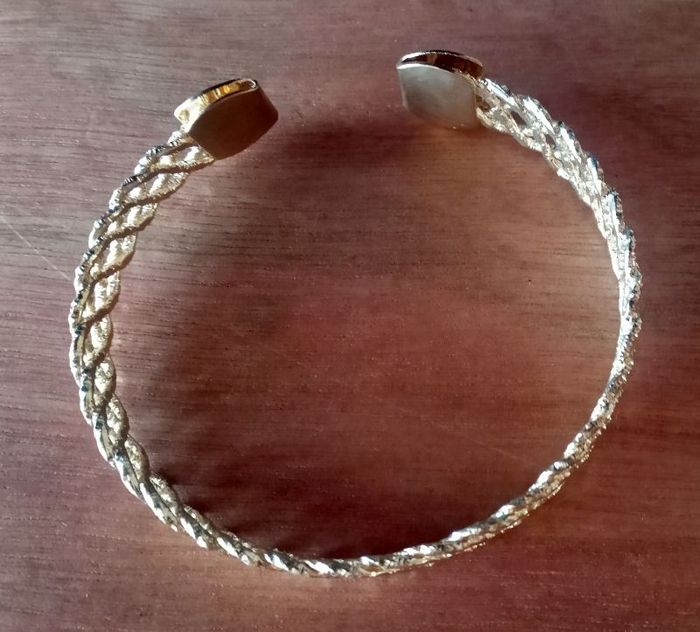 Bracelet doré réglable - photo numéro 3