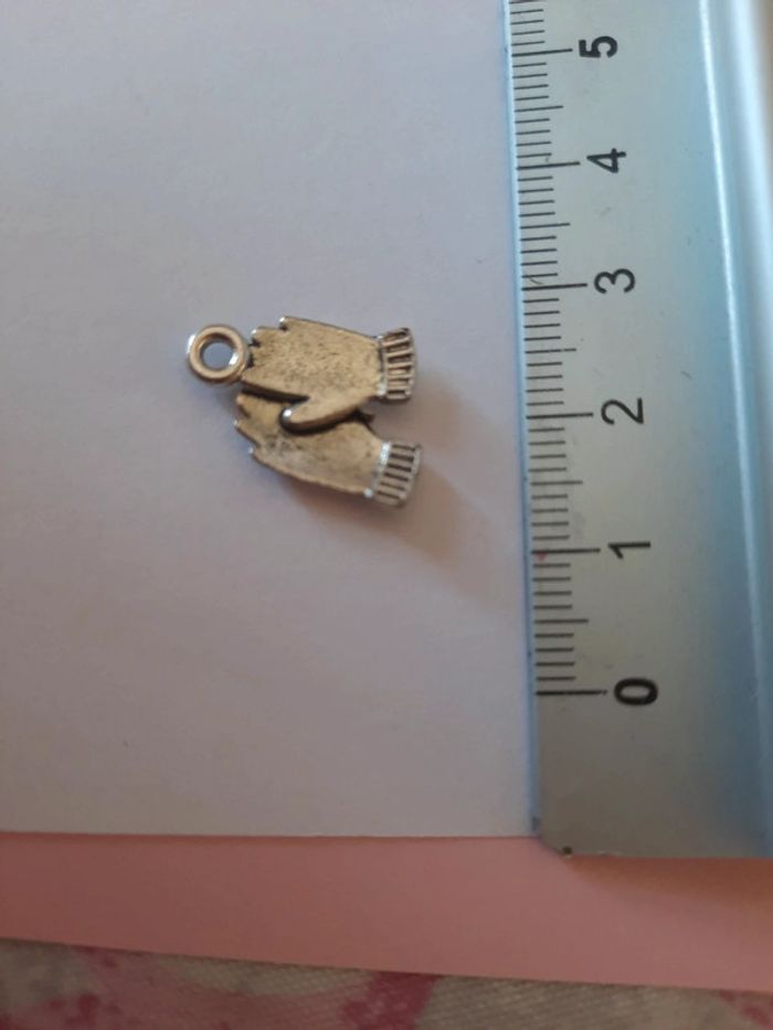 Pendentif couleur argent main ensemble - photo numéro 4