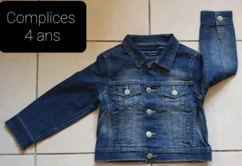 Veste en jean Complices 4 ans TBE