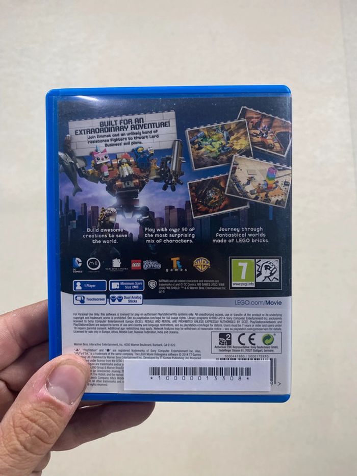 🎮 Jeu PS Vita – The LEGO Movie Videogame - photo numéro 2