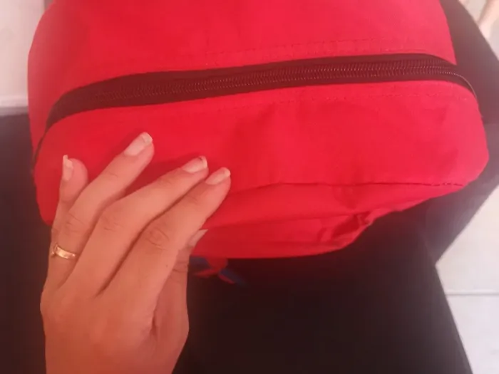 Grand sac à dos spiderman rouge - photo numéro 2