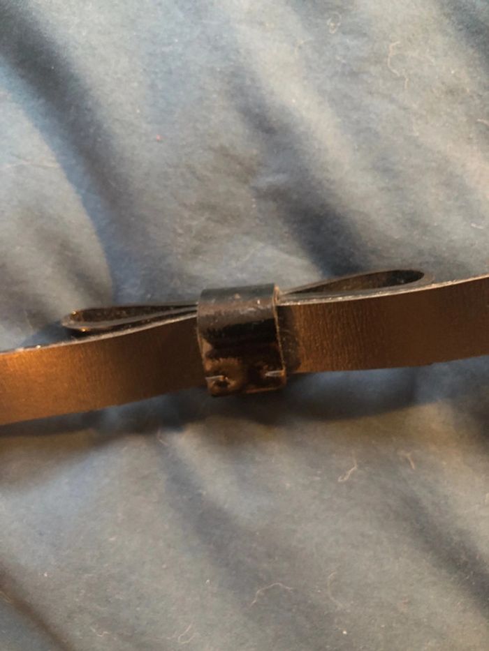 Ceinture Lanvin taille L noeud et élastique - photo numéro 6
