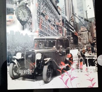 2 tableaux voitures anciennes