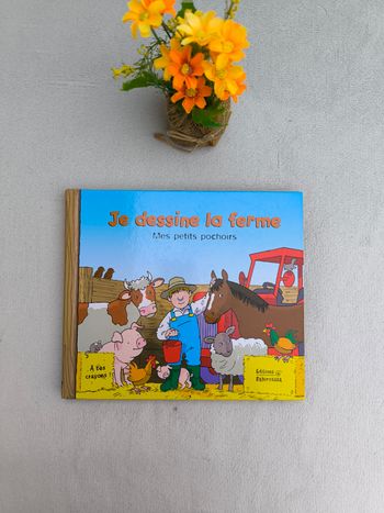 Livre Je dessine la ferme