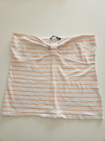 Top bustier  marin style vintage Mim 40 42 #lora11femme40