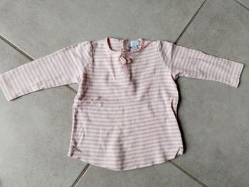 Tee-shirt manches longues, taille 12 mois