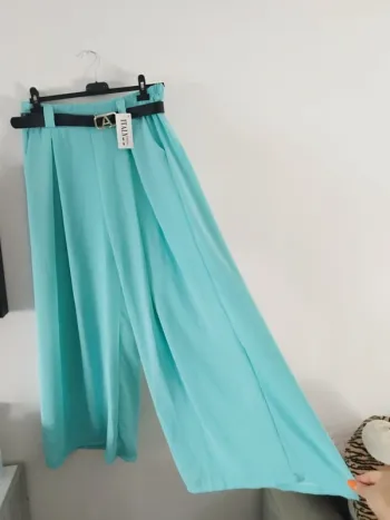 Pantalon fluide femme palazzo