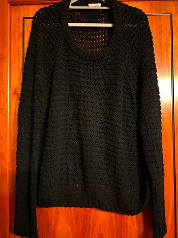 Pull noir coton American Vintage