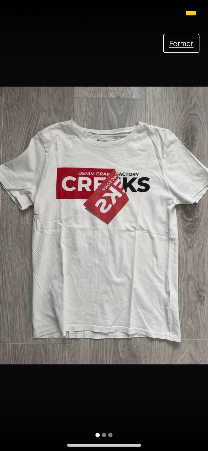 Teeshirt Creeks 14 ans