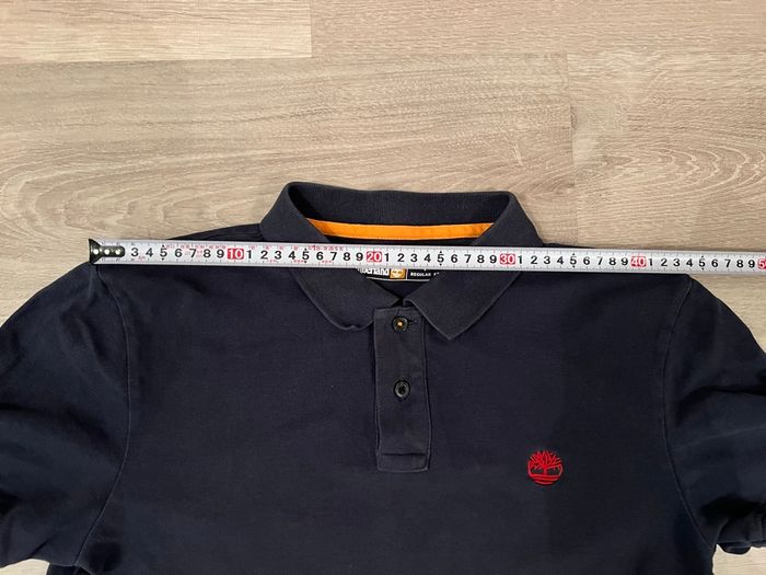 Polo Timberland bleu marine taille S - photo numéro 3
