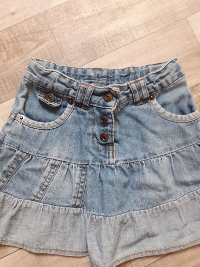 Jupe fille en jean 3 ans - photo numéro 2