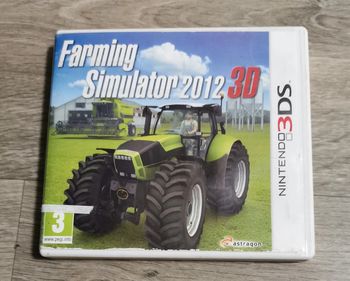 Farming simulator 2012 3d Nintendo 3ds game