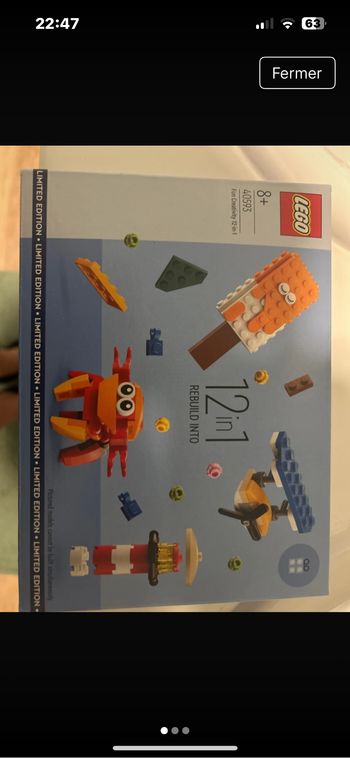 Lego créativité