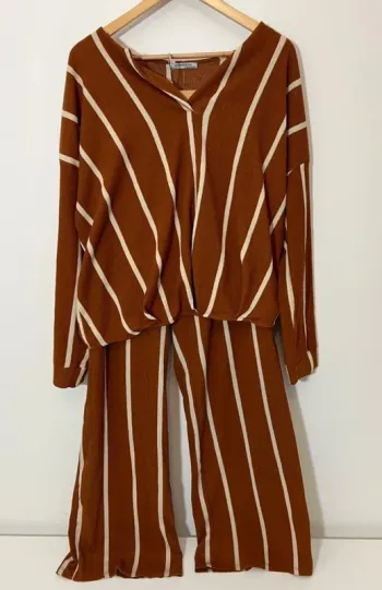 Ensemble Zara marron