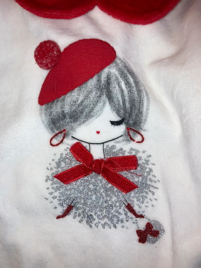 Pyjama hiver fille - 6 mois - photo numéro 2