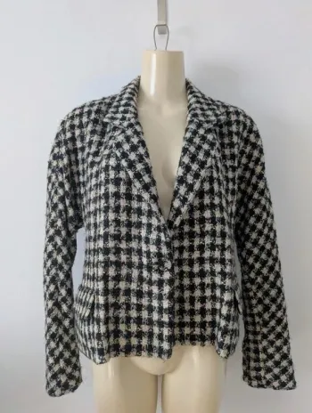 Veste blazer en laine mohair soie - IRIE - taille L