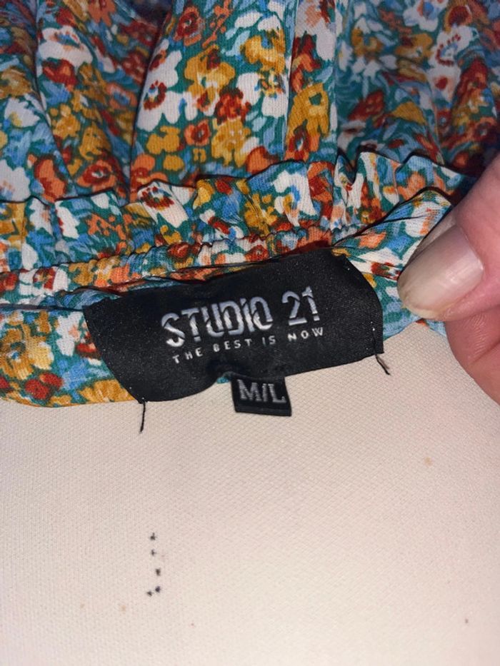 Robe multicolore studio 21 M-L - photo numéro 4