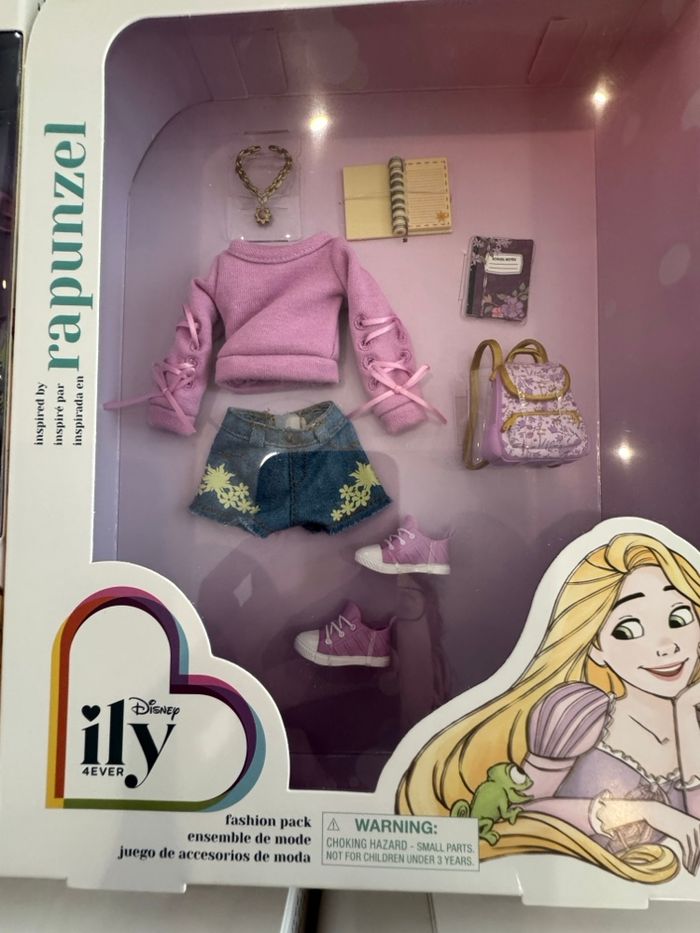 Lot 5 boites de vêtements princesse Disney poupée neufs - photo numéro 4