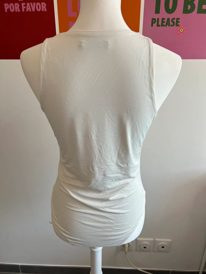 Body Blanc Sans Manches Shein 40/42 - photo numéro 2