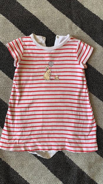 Body robe MC petit bateau 12M