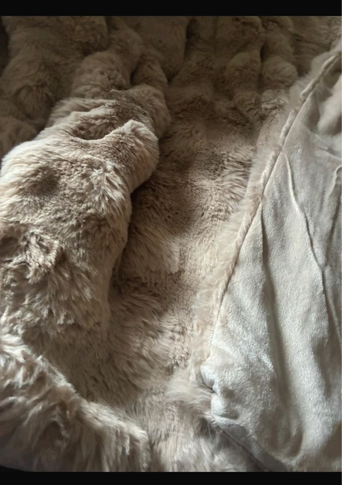 Plaid fausse fourrure - photo numéro 2