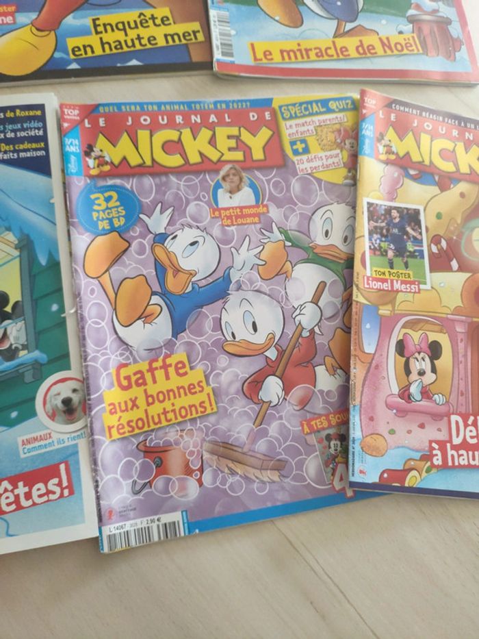 Lot de 9 journal de Mickey du 3620 au 3629 - photo numéro 8