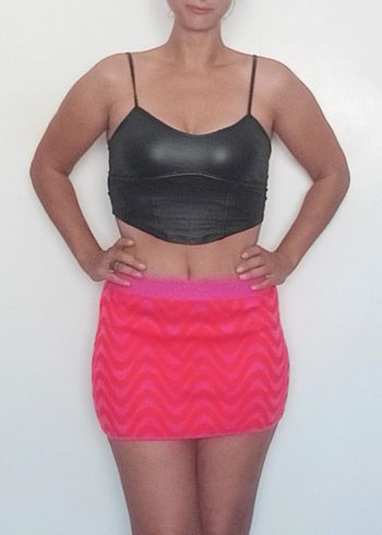 Mini jupe hiver laine flashy taille 34