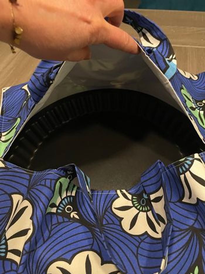 Sac à tarte motif floral - photo numéro 4