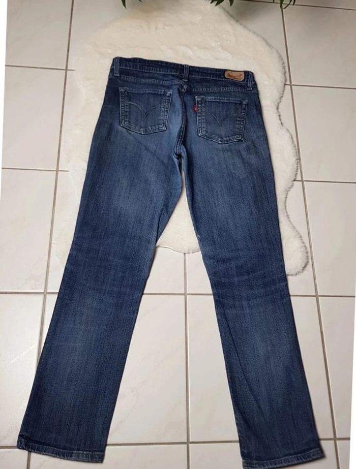 Jean Levi's Mid Rise Skinny W30 L32 Bleu - photo numéro 3