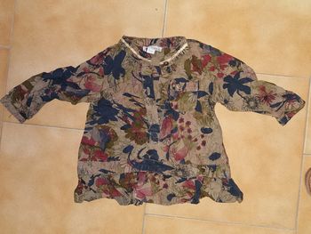 Tunique robe multicolore 9mois