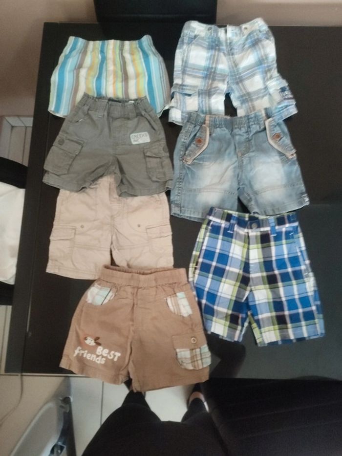 Lot short + 1 maillot de bain 12 mois