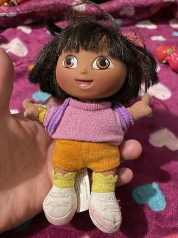 Figurine Peluche Vintage Dora Mattel Viacom 2001