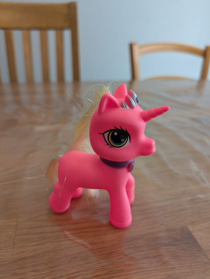Jouet poney licorne environ 10 cm - photo numéro 4