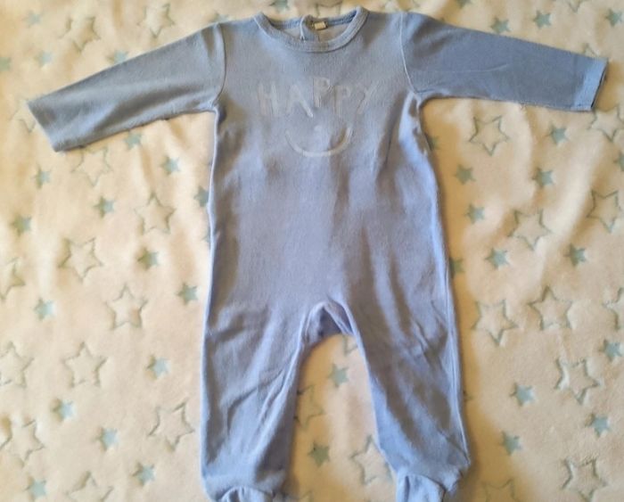 Pyjama en velours Marine + 1 offert 9M - photo numéro 5