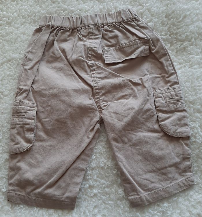 Pantalon toile beige - photo numéro 2