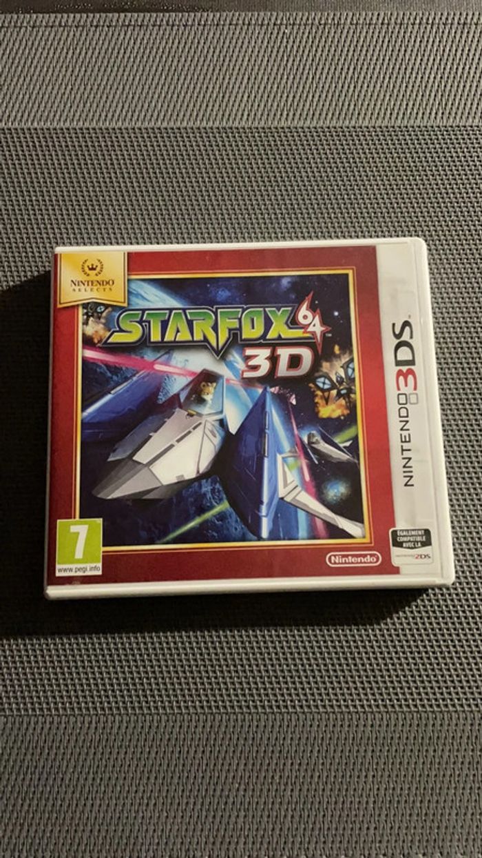 Star Fox 64 3D Jeu Nintendo 3DS - photo numéro 1