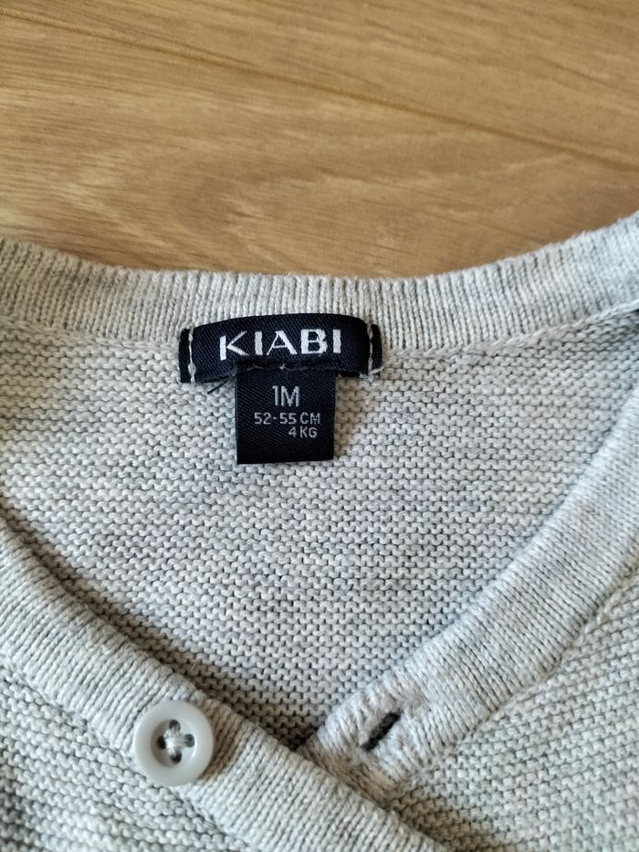Gilet Kiabi 1 mois - photo numéro 2