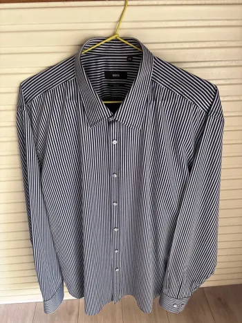 Chemise Hugo Boss slim fit rayées