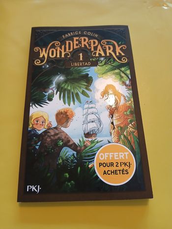 livre wonderpark 1 Fabrice Colin