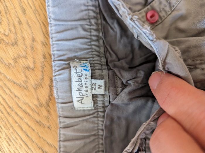 Pantalon coton alphabet 23 mois - photo numéro 2